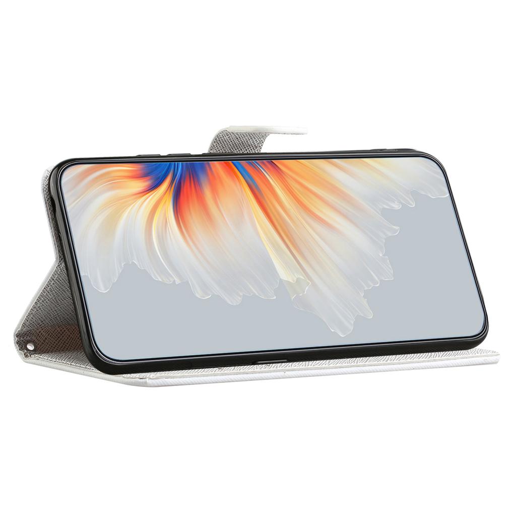 Etui na Honor 200 Lite Tekstura krzyżowa Skóra Wzór klapki Pokrowiec na telefon