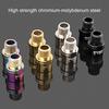 1 Pair MUQZI Bicycle Pedal Anodizing Treatment Spacers High Strength Extension Bolts Anti Deformation Pedal