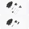 Quick Release Motorcycle Phone Holder with Anti Vibration Arms No Tools Installation Upgrades for Smartphones