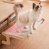 Cat Suspension Hammock Portable Detachable Bed Window Shelf for Cats Perch Pet Accessories Easy To Wash Cat Bed