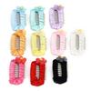 10Pcs Organza Bow Dog Hair Clip Light Weight Pet Head Flower Pet Hair Accessory  Daily Wear