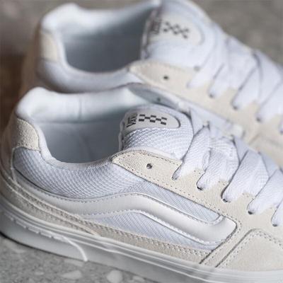 VANS Caldrone Unisex White Low-Top Skate Shoes