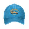 Camel Trophy Logo Unisex Style Baseball Caps Distressed Denim Washed Hats Cap Vintage Outdoor Workouts Adjustable