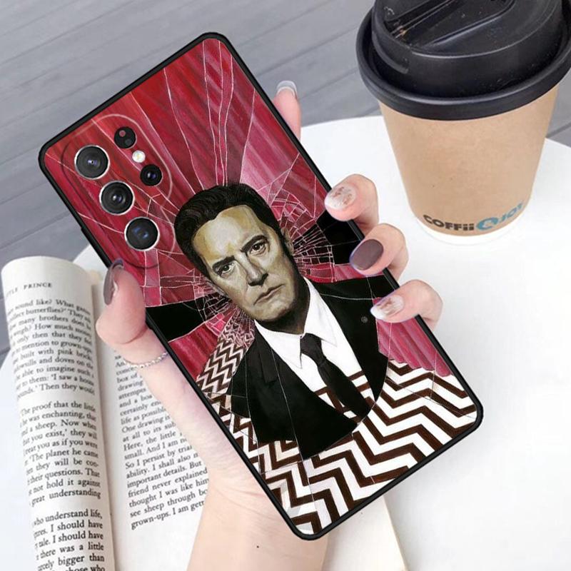 Welcome To Twin Peaks Black Lodge Red Room Phone Case Cover For Samsung Galaxy S24 S25 Ultra S21 S22 S10E Plus Note 20 FE S23