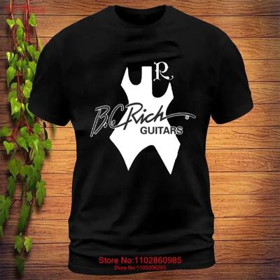 Neues T-Shirt Bc Rich Guitars Logo Lustig Größe S bis 5XL Vintage Lässig Vielseitiges Oberteil für den Alltag Designer Kleidung