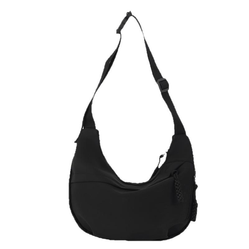 Trendy Large Capacity Ladies Casual Dumpling Crossbody Shoulder Bag for Work and Commute