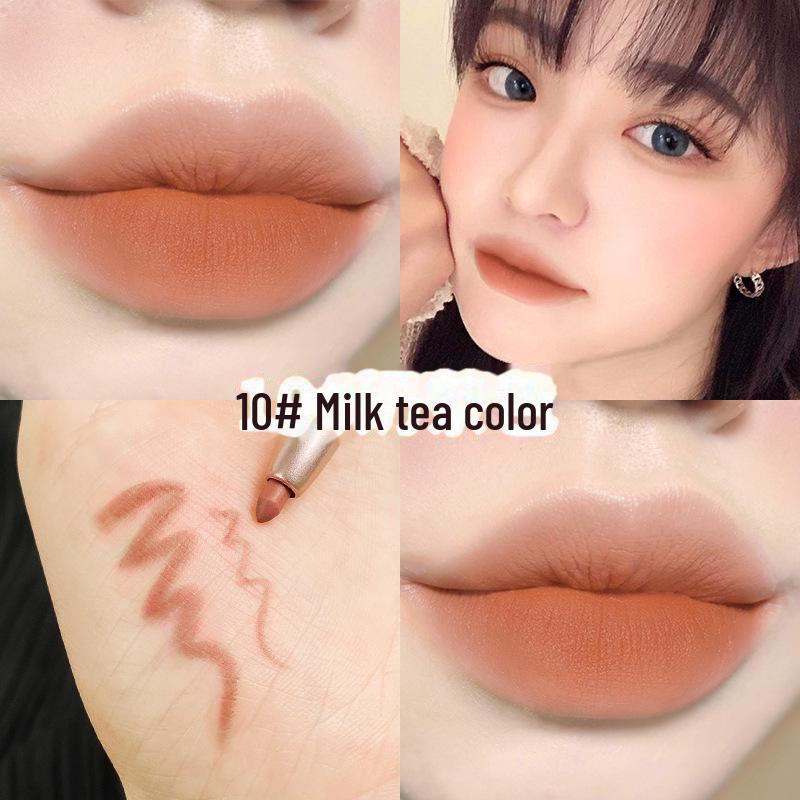 Han Qian Waterproof Rotating Lip Liner Pen - Langvarig matt finish for definerte lepper
