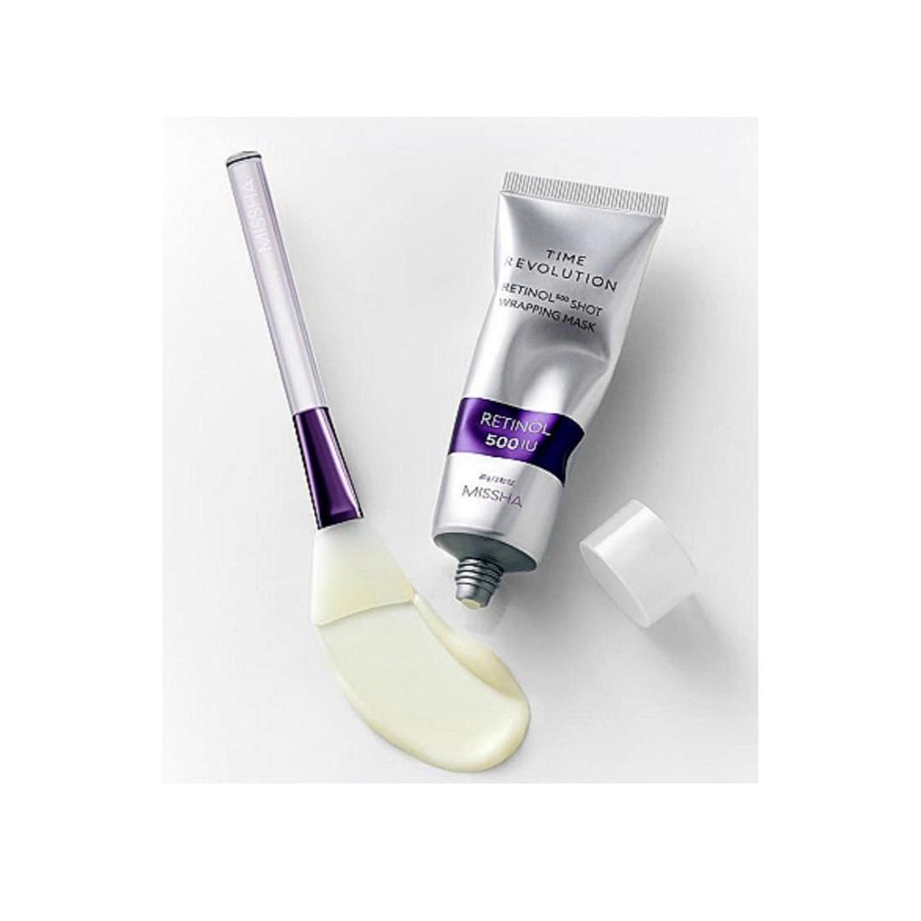 [Missha] Time Revolution Retinol Shot 500IU Wrapping Mask 80g