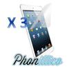 Screen Protection Film - PHONILLICO - Pack of 3 - Compatible Apple iPad Mini 2 - Plastic - Synthetic