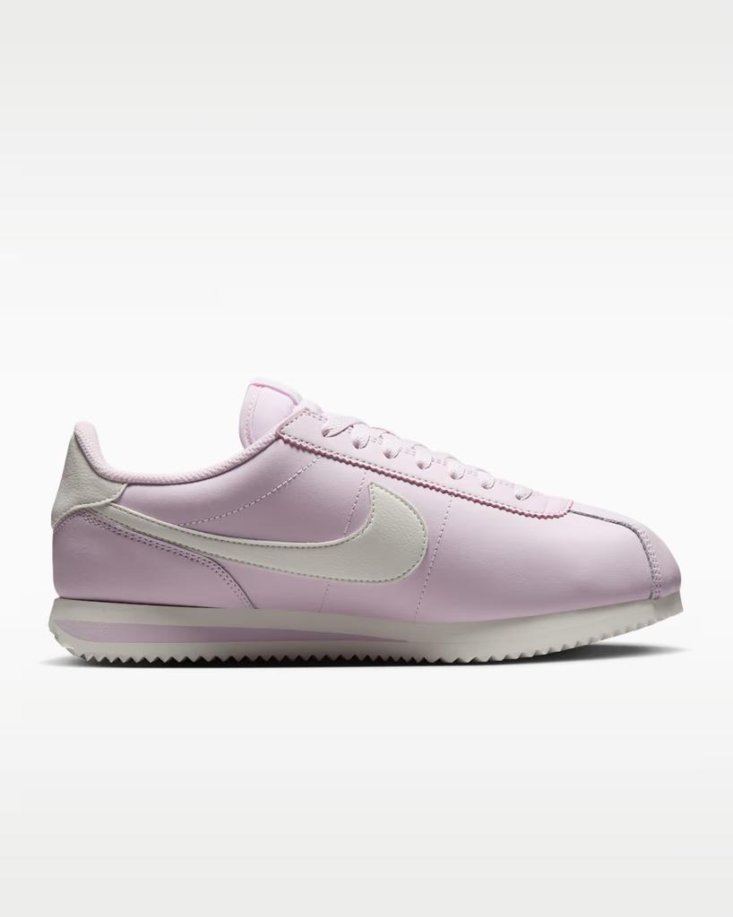 DN1791-500 Nike Cortez Leather Bleached Lilac Sail (Women's)