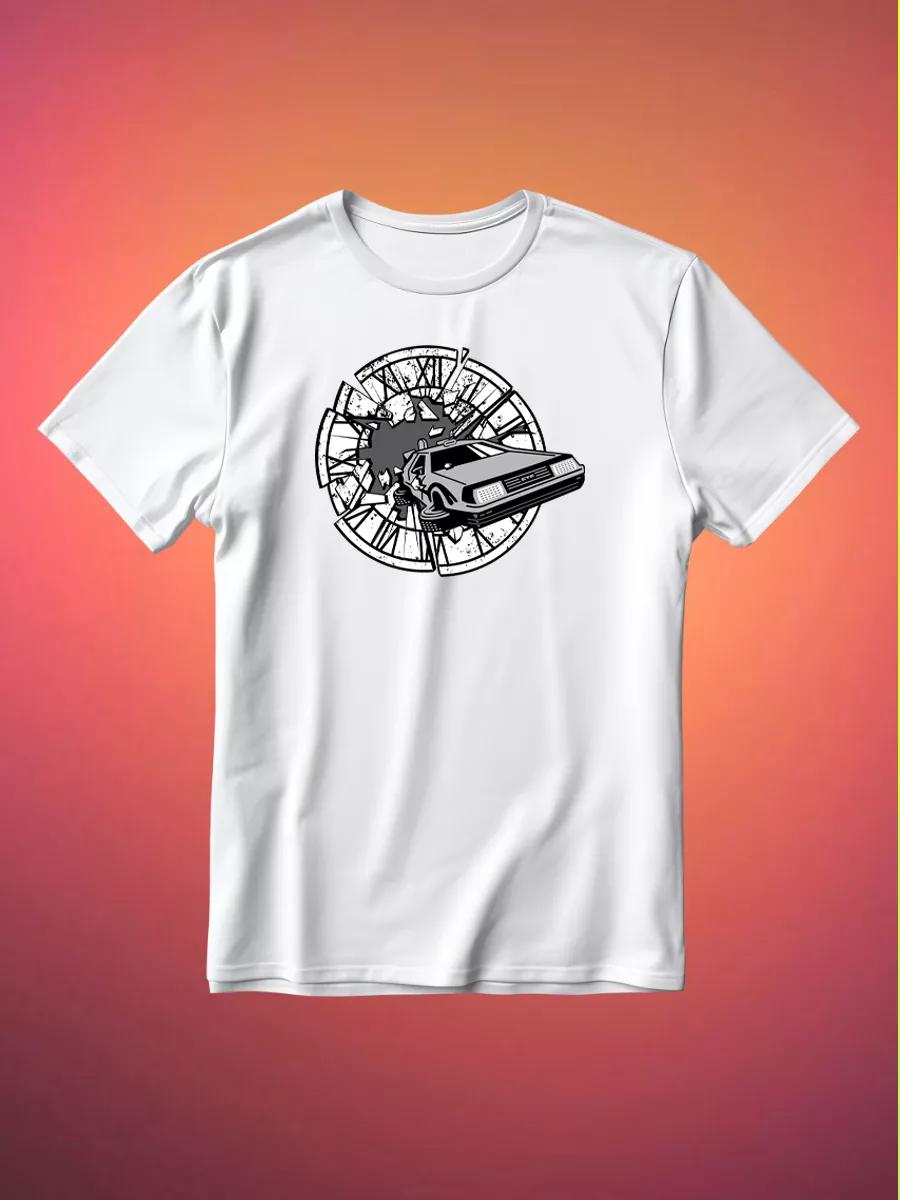 DeLorean Back to the Future T-shirt XL