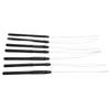 7Pcs Hair Extension Loop Needle Threader Light Weight Handy To Use Plastic Hair Extension Tools for