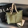 New Korean Style Corduroy Crossbody Bag Large Capacity Lightweight Shoulder Bag for Women Comfortable and Versatile Storage Bags