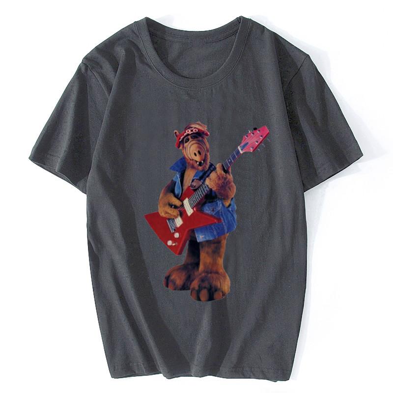 Alf T Shirt Alf Yeah T-shirt Graphic Tee Shirt Male Funny Short Sleeves Casual Cotton Tshirt Cool Streetwear