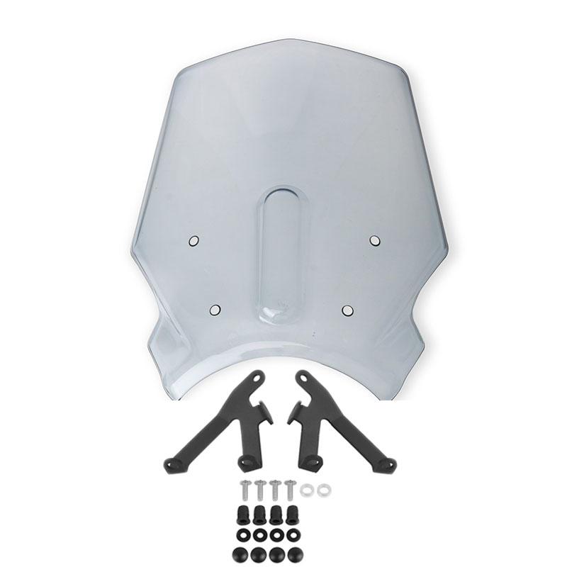 Motorcycle Front Windshield Windscreen Airflow Wind Deflector Fly Screen For CB650R CB 650R 2024 2025 Wind Deflector Visor