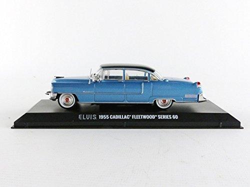 Greenlight 1/43 Scale 1955 Cadillac Fleetwood Series 60 "Blue Cadillac" Featuring Elvis Presley (1935-77)