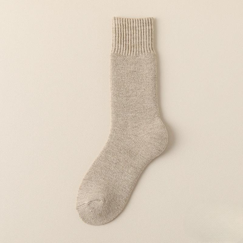 Fleece and Thickened Wool Socks for Men and Women To Keep Warm in Winter