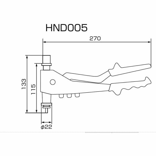 Lobtex (Ebi) Hand Nutter Tool Kit HND105
