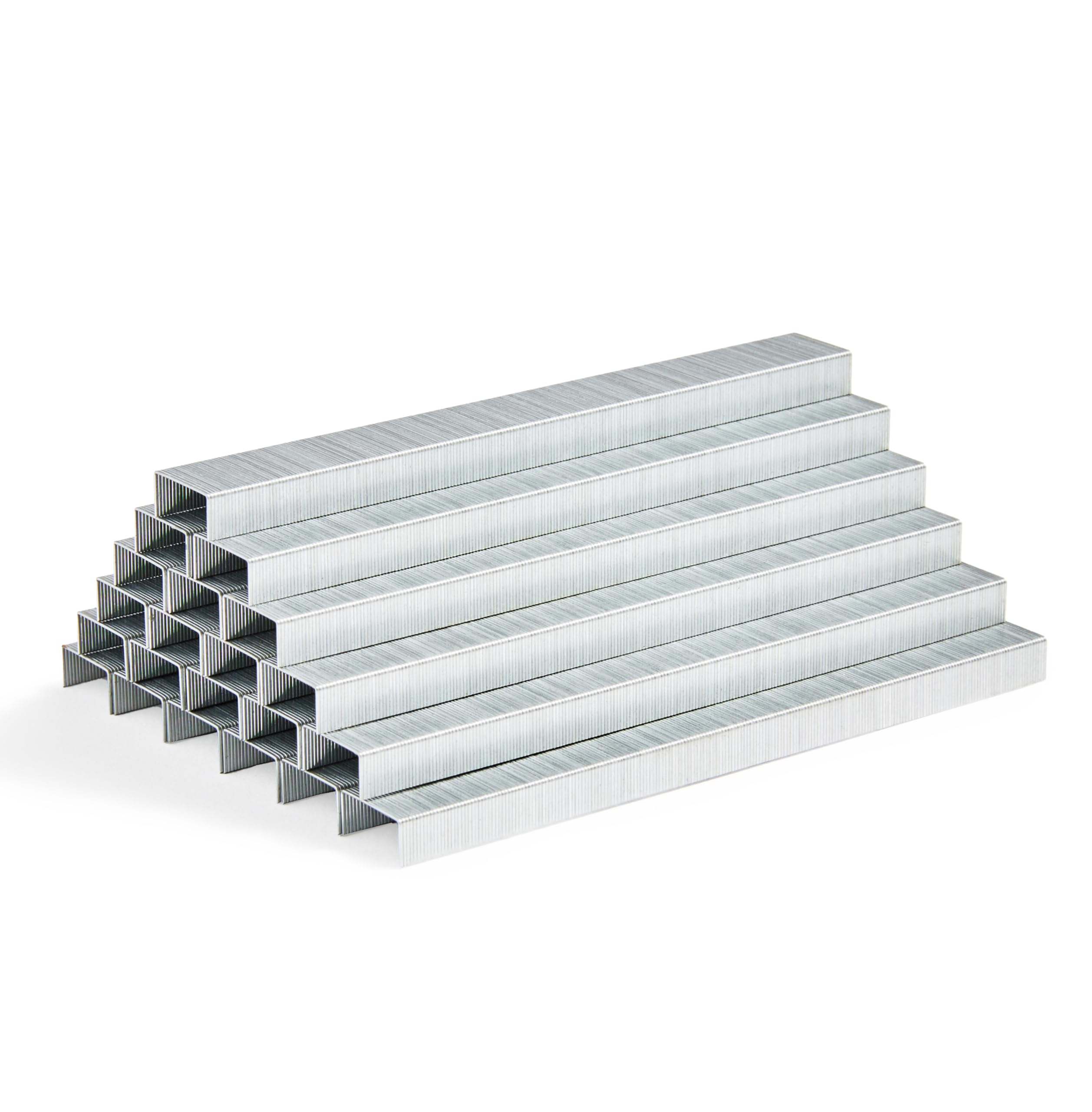 

Amazon Basics Стандартные скобы, длина 1/4 дюйма, 50 000 штук, 10 упаковок по 5 000 штук, серебристые