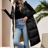 Long Vest Women's Autumn and Winter New Loose Sleeveless Down Cotton-padded Clothes Women's Warm Jacket Vest Women's Clothing