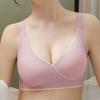Latex Bra for Women Seamless Underwear No Steel Ring Gather Sports Beauty Push Up Sexy Bralette Plus Size Lingerie