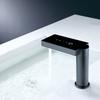 Sensor Fauce Digital Display Bathroom Basin Faucet Sink Faucet Touch Screen Brass Deck Mount Cold Hot Water Mixer Bathroom Crane