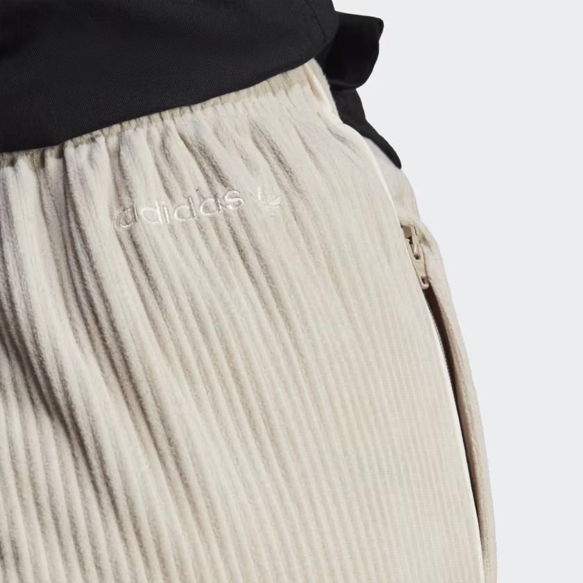 Women's Pants Adidas Originals Casual Pants Women's Beige Moderate Wide Leg Pants
