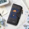 Nature Camping Women Long Wallet Fashion Leather Multi Card Holder Cash Purse