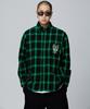LIFEWORK Embroidered Logo Check Shirt