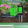 LCD Display Soil PH Tester Humidity Detection Soil Moisture Meter  Planting Land