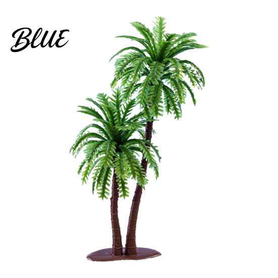 Micro Landscape Ornaments Detailed Garden Miniature Boat/Chair/Umbrella/Palm Decoration Ornaments Beach Tree/Swimming Ring Accessories for