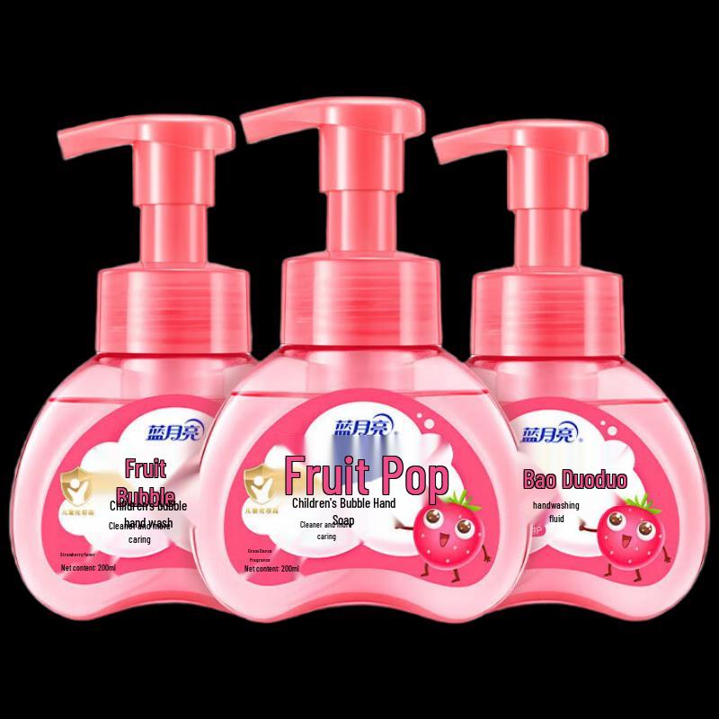 

Пеномыло для рук «Голубая Луна» со вкусом клубники для детей