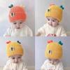 Super Cute Thickened Baby Hats for Boys and Girls, Autumn and Winter Adorable Children's Hats, Heart-shaped Hats, Korean Style Warm Trendy Baby Hats