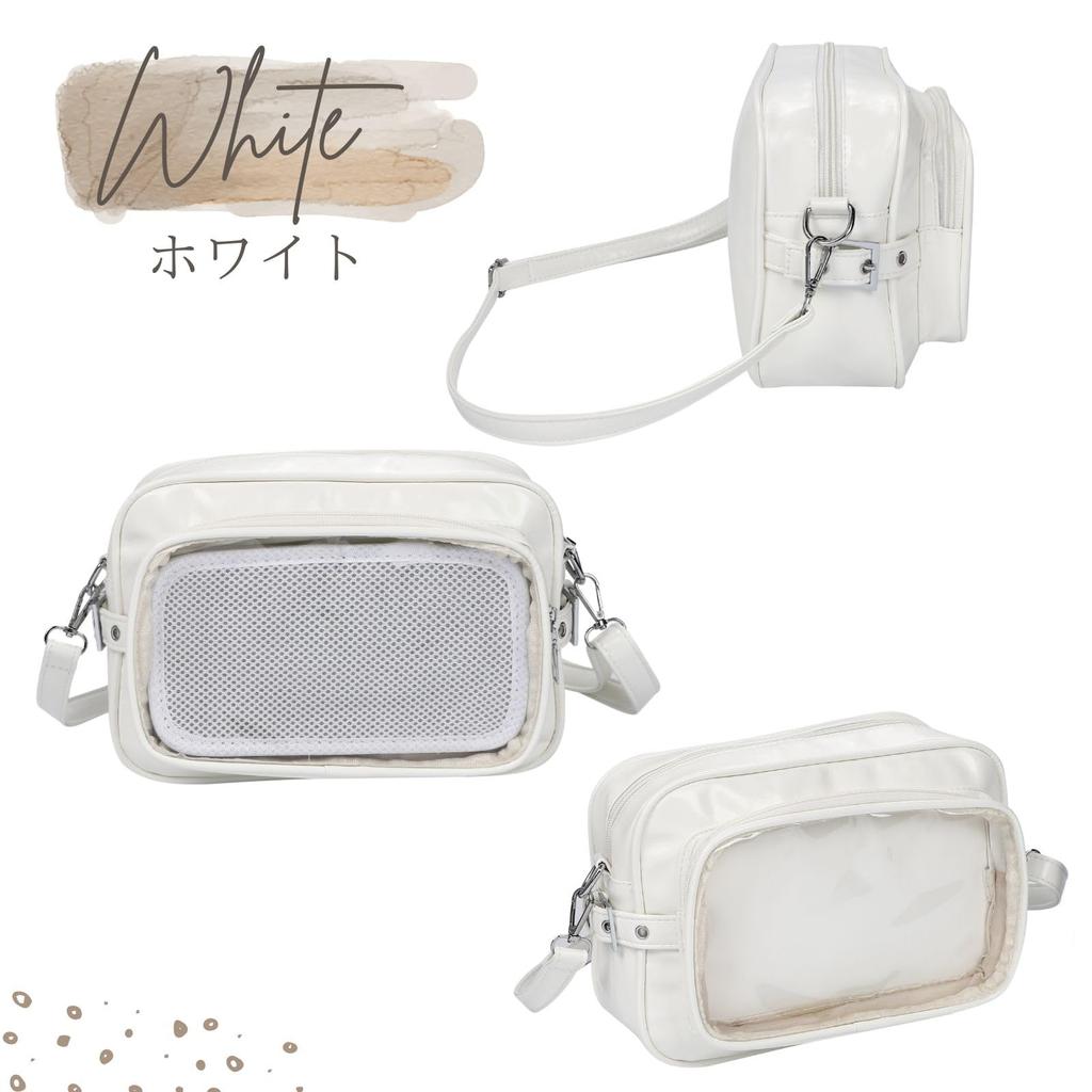 Harujio Ita Small Shoulder Mini Ita Oshikatsu Available In and Popular Bag for Oshikatsu Bag, Bag, Bag, Bag, Black, White, Silver, Cute, Stylish,