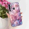 Simple Design Cartoon For Tecno Spark 7P KF7j Case Silicone TPU Black Cover For Tecno Spark7P 7p 6.8" Bumper Phone Cases Fundas