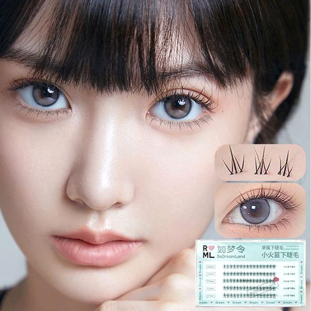 Bonnie Wisp - Flame Bottom Multipack False Eyelashes Cluster