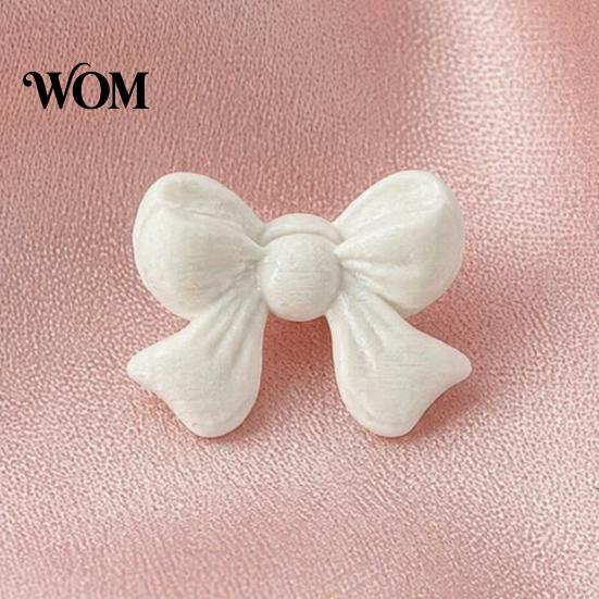 Soft Color Bow Decor Photo Stand, 3D Printed Mini Decorative Rack, Holder Handicraft Display Rack for DIY Crafts Gift Box Packaging Dollhouse