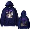 Rapper Lil Durk Grafikdruck Hoodie Herren Damen Hip Hop Mode Vintage Kapuzenpullover Herren Oversized Fleece Baumwolle Hoodies