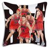 Pillow Covers Hot Anime S-Slams Dunk Cartoon Sofa Decorative Home Double-Sided Printing Short Plush Cute Cushion Cover
