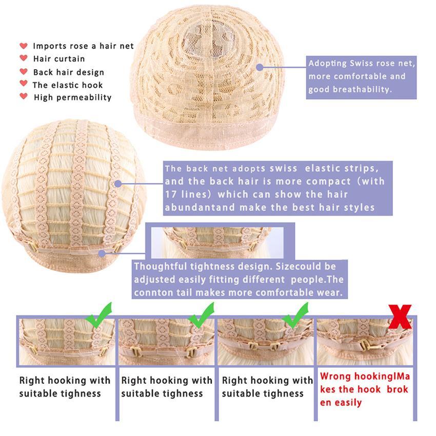 Golden Brown Curly Hair Wig Ladies Fashion Cos Short Hair-Wigs Women BOB Ombre Blonde Full Headwear Cosplay Wavy