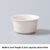 4pcs Ceramic Teacup Household Tea Cup Kungfu Tea Set Small Teacup Drinking Utensils Office White Porcelain Tea Cup
