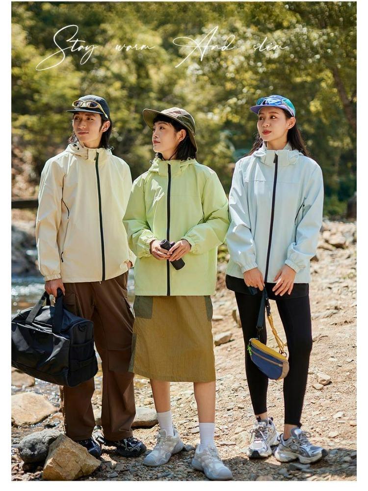 Pánské a dámské modely Větruodolné látky Pohodlná a stylová Tenká sekce Běžecká bunda Všestranný kabát YG-M99