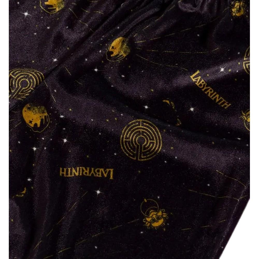 Labyrinth Womens/Ladies Velvet Celestial Flared Leg Trousers