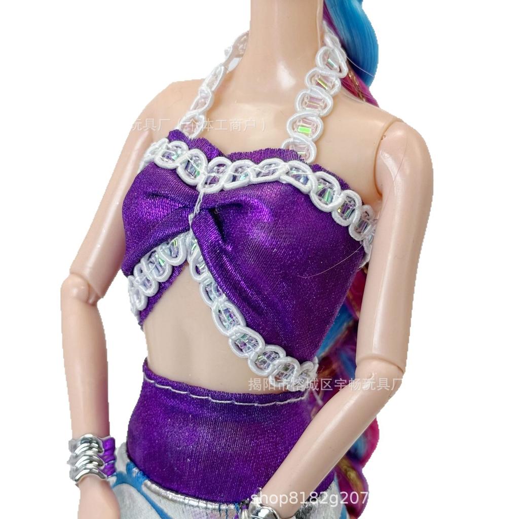 1/6 Beautiful Mermaid Princess Fairy Doll Toys 30CM Mermaid Princess Joints Movable Fashion Fishtail Dress DIY Dress-up Toys