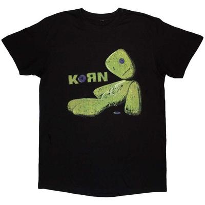 Korn Unisex T-Shirt mit Tracklist-Aufdruck auf der Rückseite für Erwachsene