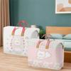 Non-woven Fabric Children Quilt Finishing Bag Cartoon Luggage Storage Bag Clothes Organizer  Closet