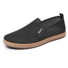 Summer wormwood men's cloth shoes mesh soft sole breathable non-slip casual driving special one-pedal mesh shoes