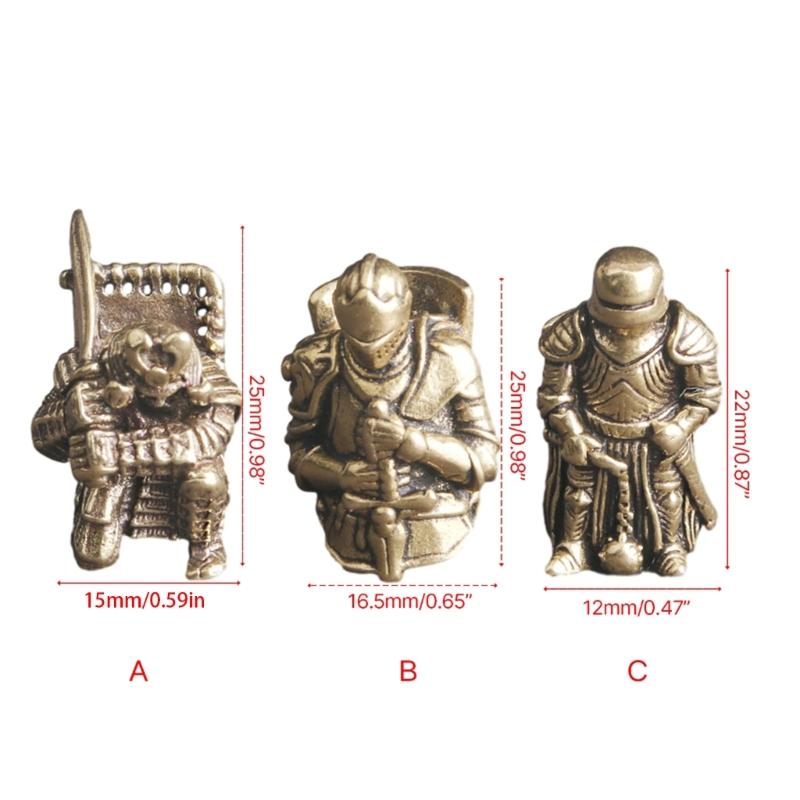 Broadswords Knights Knife Lanyard Bead DIY Brass Paracord Bead Vintage Knights Parachute Cord Beads for Bracelet Pendant