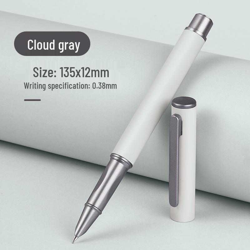 Gradient Fountain Pen with Dazzling Colors & Replaceable Ink Cartridge, Logo Customization Available