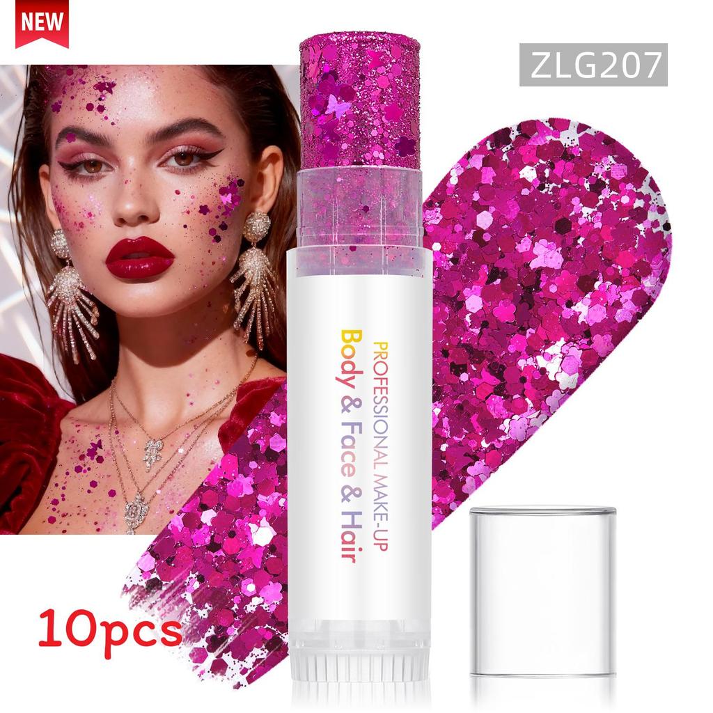 Body Glow Stick Face Sparkle Gel For Festival Makeup And Carnival Fun
